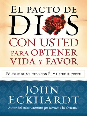 cover image of El Pacto de Dios con usted para su vida y favor